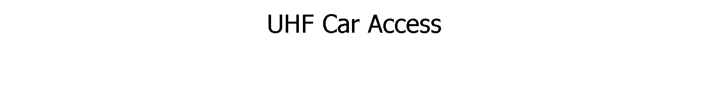 UHF Car Access