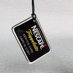 100% Waterproof Eco-Friendly 125KHz LF Circular Epoxy Tags
