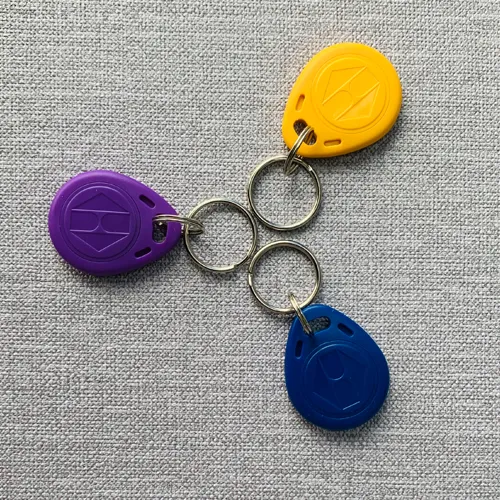 ABS 125KHz Frequency RFID Key Fob for Access Control System - Image 2