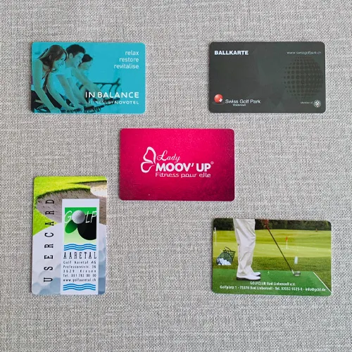 Best Selling CMYK Printing Plastic PVC Membership Card for Club - Image 3