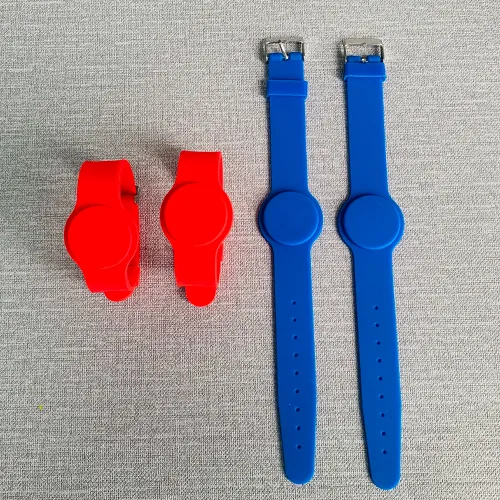 Bright Colours Reusable Adjustable FM11RF08 Passive RFID Wristband - Image 4