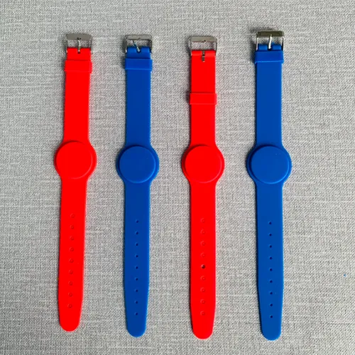 Bright Colours Reusable Adjustable FM11RF08 Passive RFID Wristband - Image 2