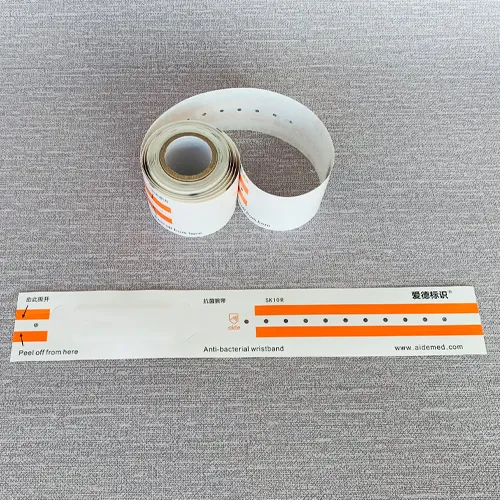 Colorful paper bracelet rfid hospital patient id wristbands - Image 3