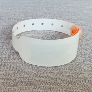 Colorful paper bracelet rfid hospital patient id wristbands