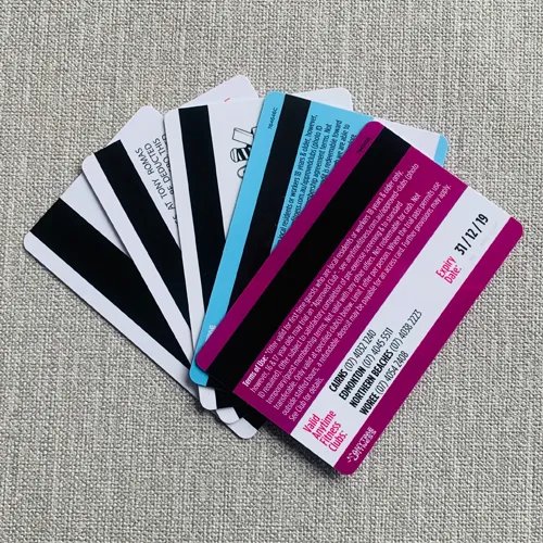 Custom Magnetic strip Barcode VIP Card Printing Membership Plastic Card - Image 5