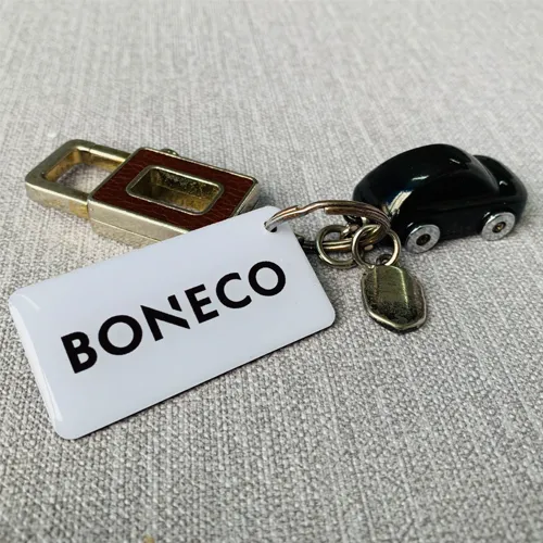 Custom logo Passive 13.56mhz RFID key tag epoxy smart crystal rfid card - Image 4