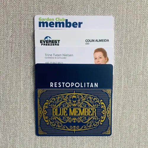 Customer printed manufacturer plastic loyalty membership VIP card - Image 3