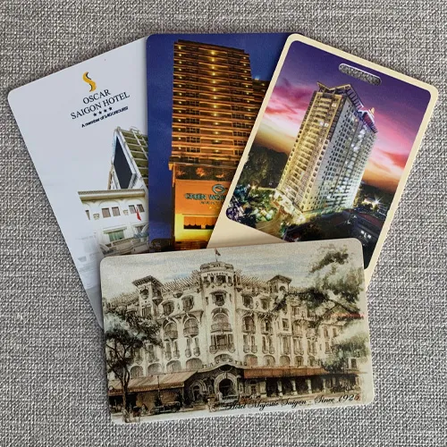 Customized Offset Printing hotel magnetic key card plastic rfid hotel key card - Image 7