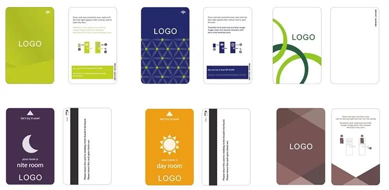 Customized Offset Printing hotel magnetic key card plastic rfid hotel key card - Image 3