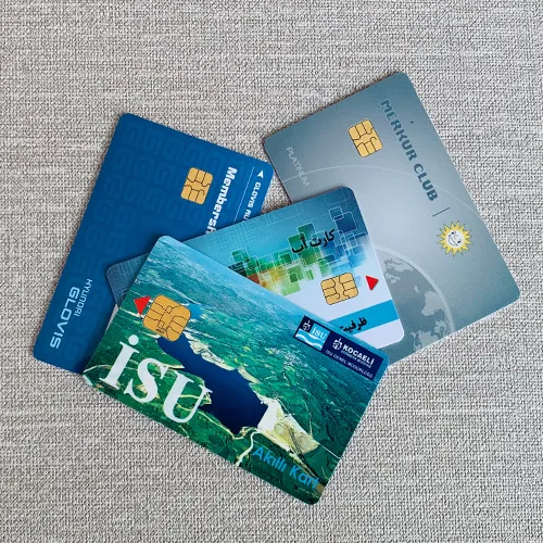 Customized Printing PVC Contact IC Chip Card for hotel/membership - Image 4