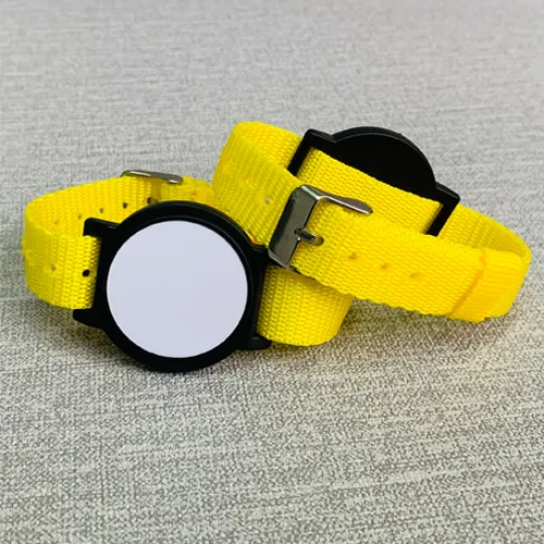 Customized Waterproof 13.56 Mhz Durable using nylon RFID wristband - Image 4