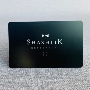 Customized printed membership card/VIP Card/ Discount Card for restaurants