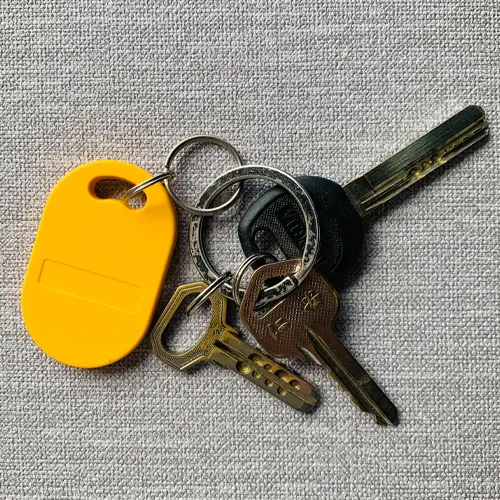 EM4305 125KHz Copy Rewritable EM ID Keyfobs RFID Tag Key Ring Card - Image 3