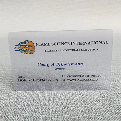 Glossy surface plastic Contact IC Smart Card Frosted RFID card - Image 5
