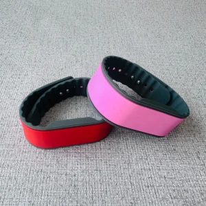 Hot sale Silicone nfc bracelet 13.56mhz Ultralight ev1 nfc adjustbale wristband