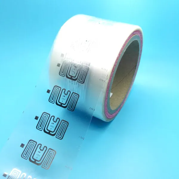 ISO18000-6C UHF Impinj F43 M4 Dry Inlay/Wet Inlay rfid adhesive sticker - Image 4