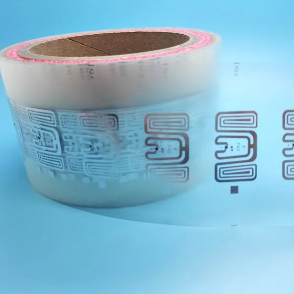 ISO18000-6C UHF Impinj F43 M4 Dry Inlay/Wet Inlay rfid adhesive sticker - Image 3