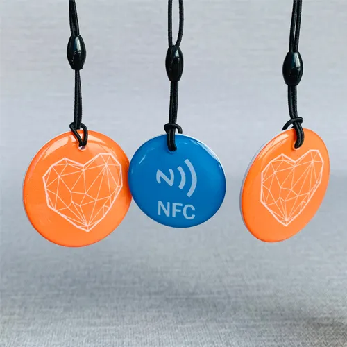 Logo Printed NFC Key 13.56MHz Ntag213 NFC Epoxy Tag - Image 4