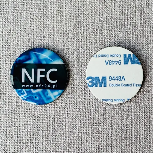 Logo Printed NFC Key 13.56MHz Ntag213 NFC Epoxy Tag - Image 5