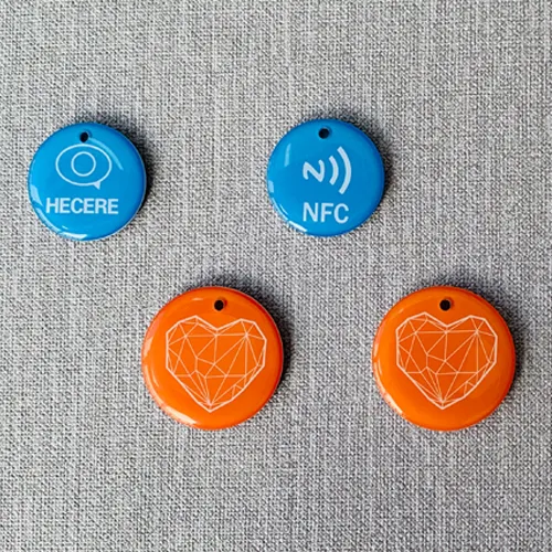 Logo Printed NFC Key 13.56MHz Ntag213 NFC Epoxy Tag - Image 3