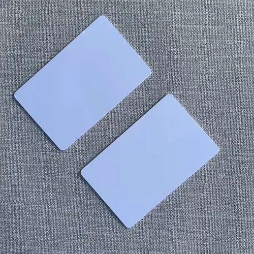 NTAG 213 ISO Card with White Gloss Finish