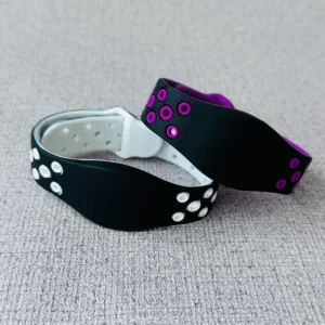 RFID Smart Chip Silicone Wristbands Slap Dispens Silicon Wristband