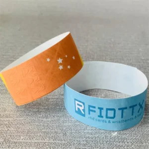 Tyvek Printable Paper Tickets wristbands ID Band For Events