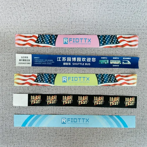 Tyvek Printable Paper Tickets wristbands ID Band For Events - Image 3